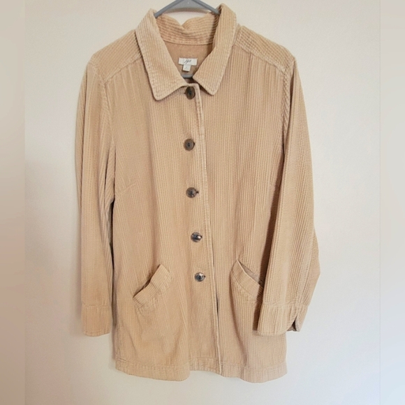 J. Jill Tan Jacket Size L - Picture 1 of 7
